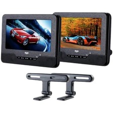 Bush 7" Dual Screen DVD Player Portable USB Built In Speaker For Car (Brand New)