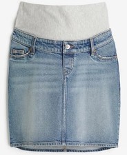 H&M Maternity Mama Denim Skirt