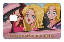 Credit Card Sticker, Credit Card Skin for Small Chip Credit Debit, Various