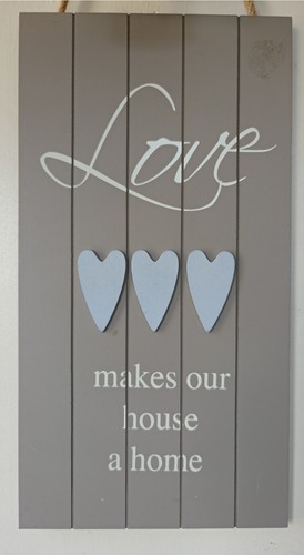 Love makes our - our, home