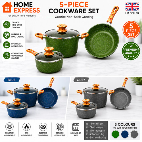 Piece non stick cookware - piece,