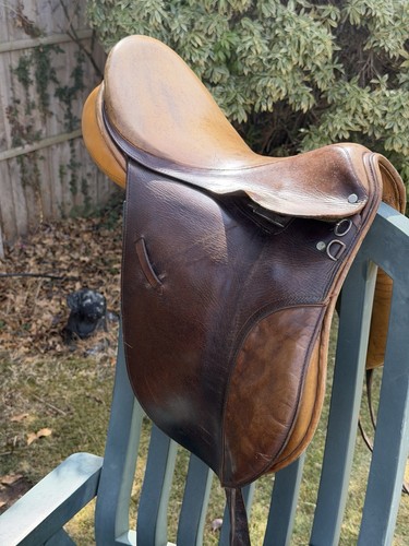 Spring tree brown saddle - saddle, 17.5