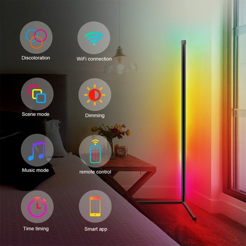 Rgb corner floor lamp - corner,