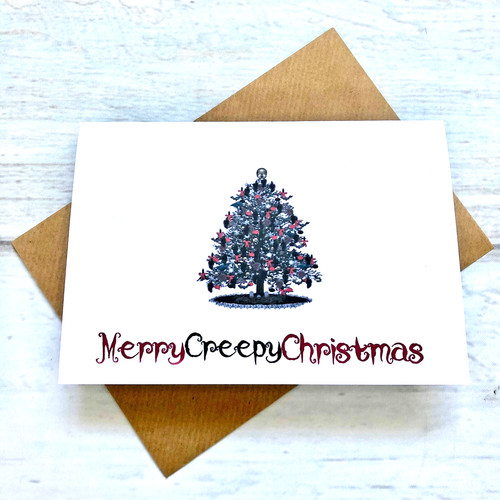 Merry creepy christmas - merry,