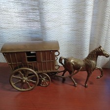 Brass Horse & Carriage Gypsy