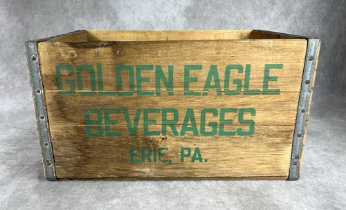 Vintage golden eagle beverages - golden,