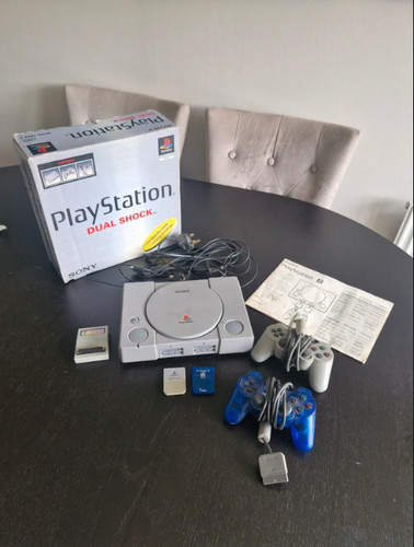 Ps1 dual shock boxed console - ps1,