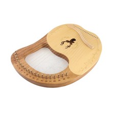1-19-String Wooden Lyre Harp