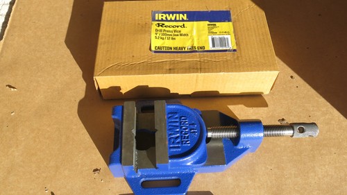 Irwin record drill - irwin, vice