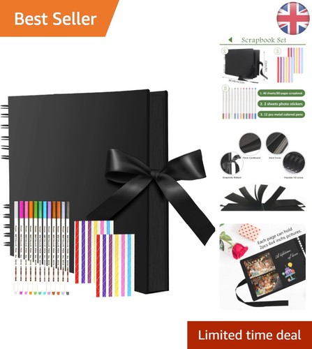 Spiral bound scrapbook with - with, 80