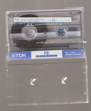 TDK FE C90 Audio Cassette Tapes  ~ Ferric ~ Normal ~ Job Lot of 50 Used Tapes