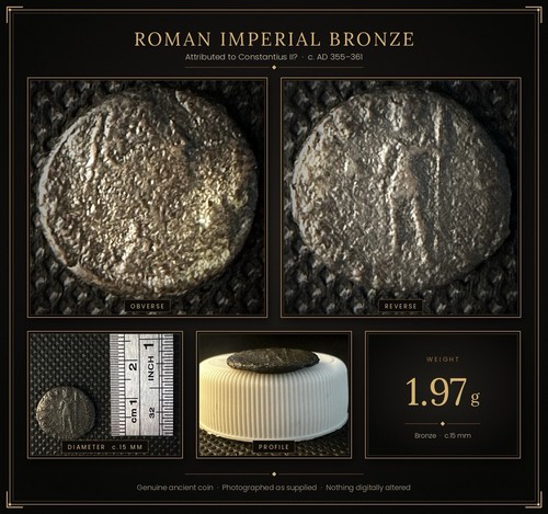 Constantius roman bronze - constantius, ii?