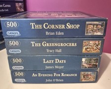 4 Gibsons Jigsaw Puzzle Bundle Selection 500 Pieces