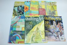 Lot of (7) Quilting Arts