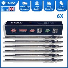 6X Heater Glow Plugs For