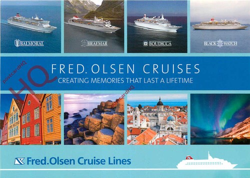 Picture postcard fred olsen - picture,