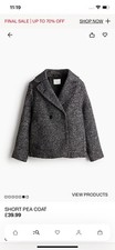 SHORT PEA COAT