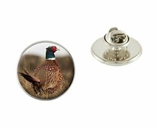Pheasant 25mm Metal Pin Badge