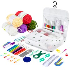61Pcs Set Crochet Hook Yarn