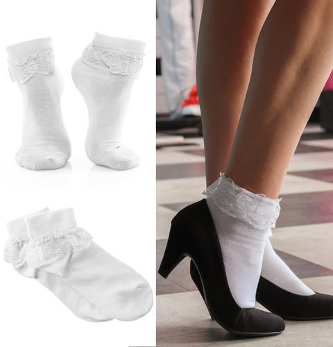 Ladies 1950 bobby socks - 1950's,