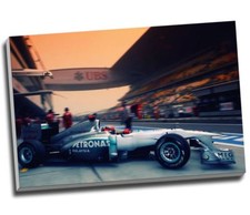 F1 Formula 1 Dusk Canvas Print