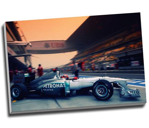 Formula dusk canvas print - f1,