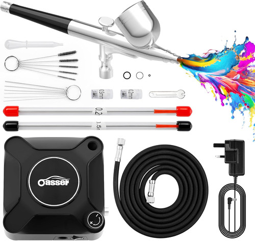Oasser airbrush compressor kit - oasser,