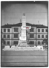 Glass Plate Old Black & White