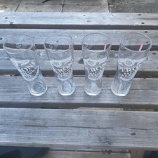 X4 Peroni Half Pint Glasses