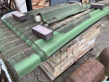 Ondaline Corrugated Roofing Sheets Green - Used