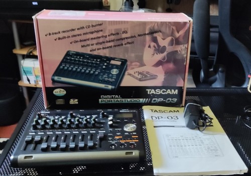 Tascam track recorder - dp-03, 8-track