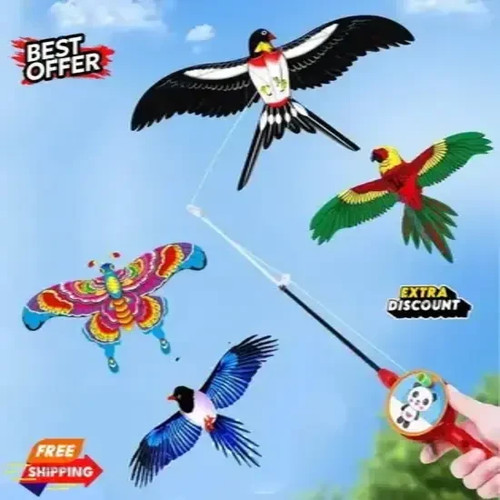 Mini fishing rod kite - kite, for