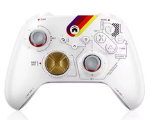 Wireless White & Gold