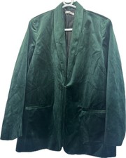 Hod Green Velvet Jacket Blazer