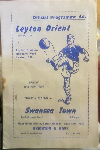 Programme leyton orient - leyton, v