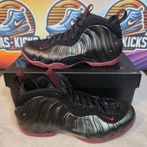 Nike air foamposite black - air, red
