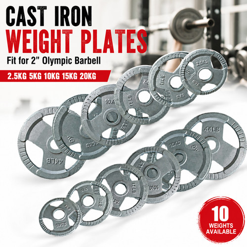 Cast iron weight plates - cast,