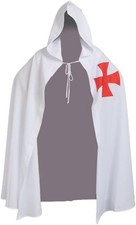 Medieval Templar Knight Cloak