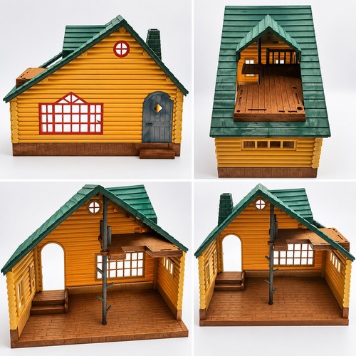 Sylvanian families log cabin - sylvanian,
