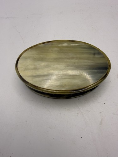 Antique 19thc pressed - pressed, horn