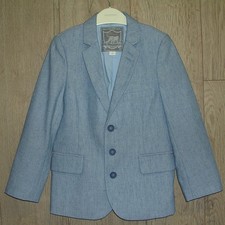 Monsoon Boys Blue Linen Blazer