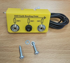 RS PRO ESD Earth Bonding Bracket With 10 mm Stud - 4 mm Banana Socket