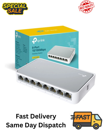 Port link fast ethernet - 8,