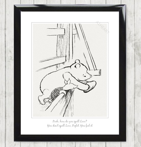 Winnie the pooh piglet - pooh, print