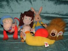 MAGIC ROUNDABOUT DYLAN BRIAN ERMINTRUDE DOUGAL FLORENCE SM BEANIE PLUSH TOY TAG