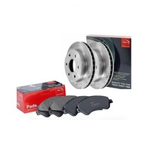 APEC Rear Brake Disc and Pad Set for Chrysler 300C SRT-8 6.1 Jun 2005-Jun 2012