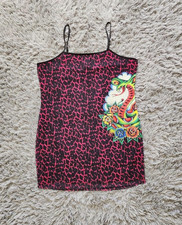 Ed Hardy Dress Womens 2X Pink