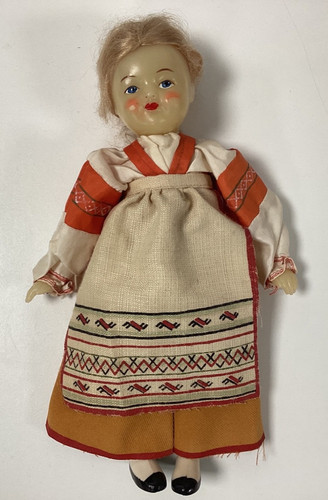 Vintage russian doll - russian, |