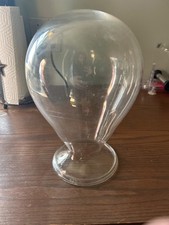 Antique blown glass hat or wig