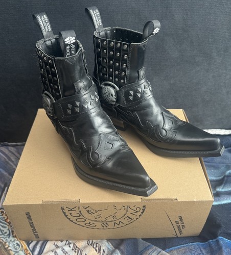New rock western boots - rock, 7950